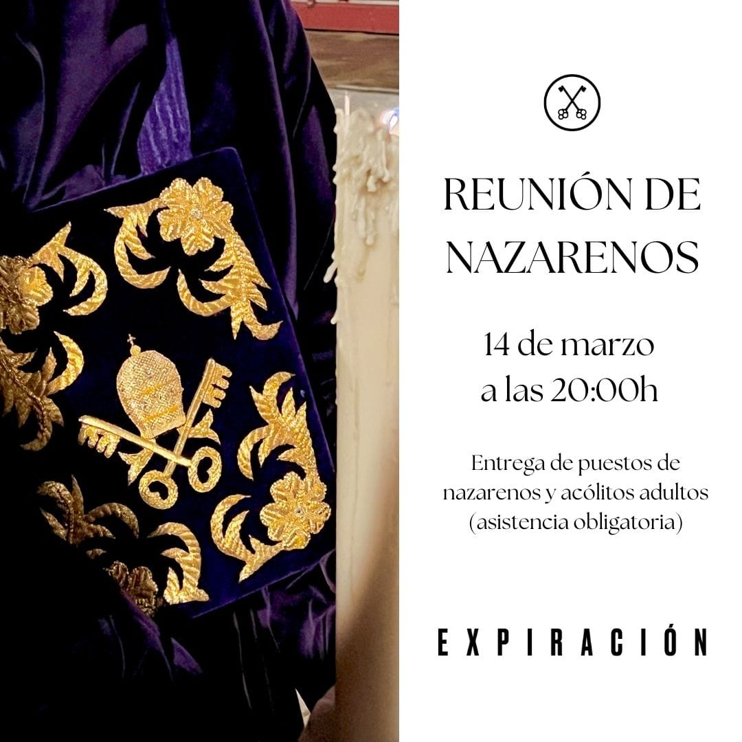 REUNIÓN DE NAZARENOS