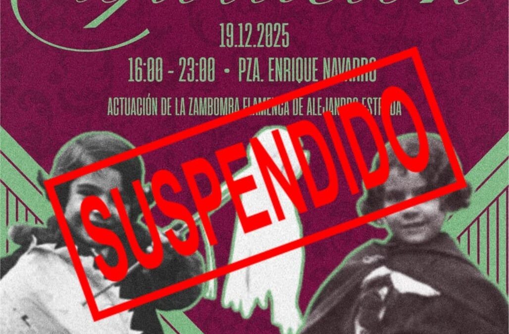SUSPENSIÓN DE LA ZAMBOMBA