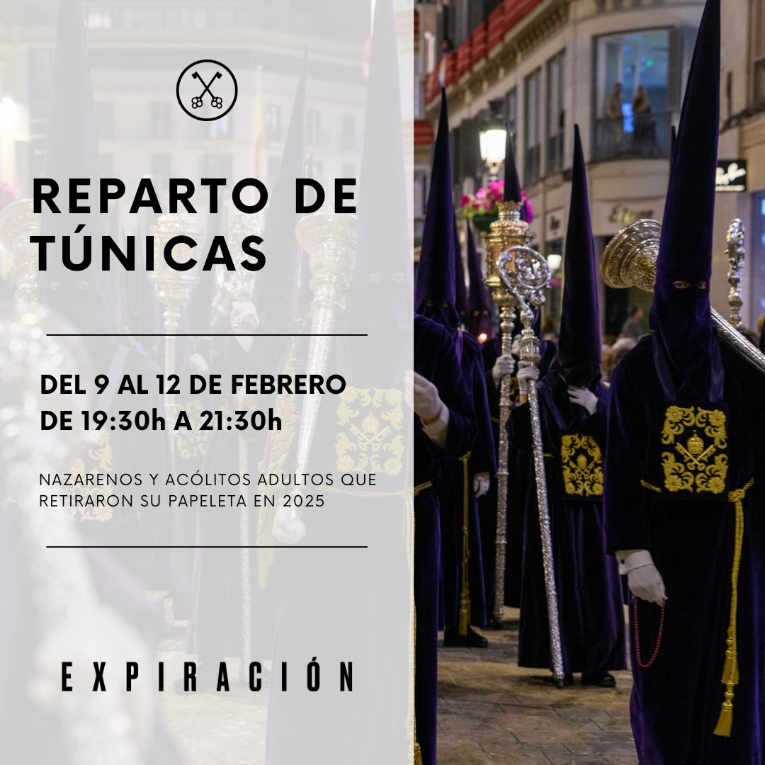 REPARTO DE TÚNICAS