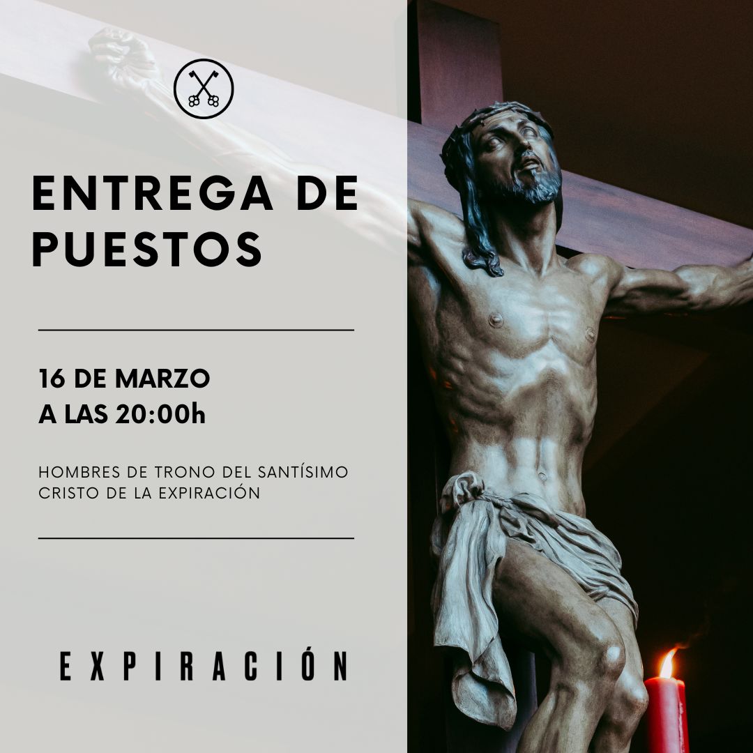 ENTREGA DE PUESTOS CRISTO